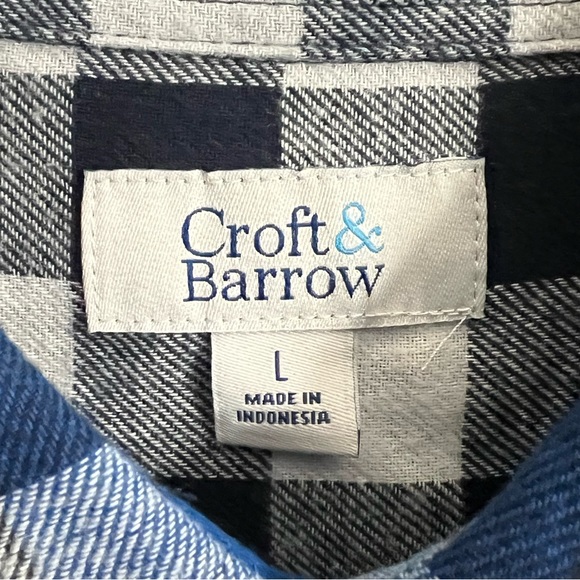 Griswold Family Christmas Moose Glass Upcycled Graphic Flannel - Picture 6 of 9